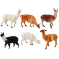 Zestaw Figurki Alpaki i Lamy - Farma 6 szt. Mix | EAN: 5905991003731