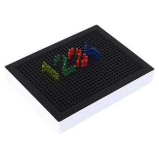 Magiczna Tablica Edukacyjna 3D Podświetlana Układanka 180 elementów - EAN: 5905991002680
