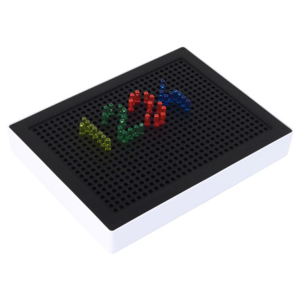 Magiczna Tablica Edukacyjna 3D Podświetlana Układanka 180 elementów - EAN: 5905991002680