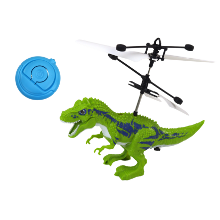 Latający Dinozaur Helikopter Zielony z Czujnikiem Ręcznym EAN: 5905991011101
