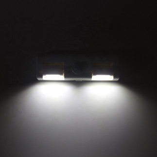 Zd26a lampka 8 led czujnik ruchu biała