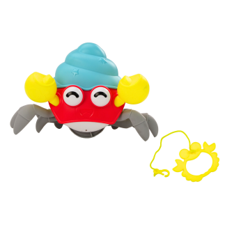 Chodzący krabik nakręcany kolorowy krab pełzający interaktywny