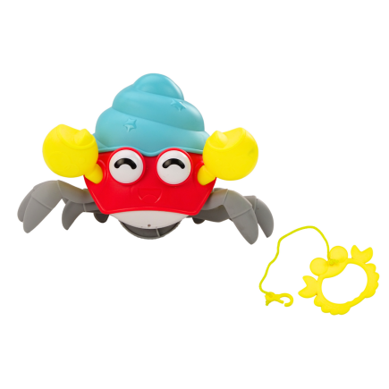 Chodzący krabik nakręcany kolorowy krab pełzający interaktywny