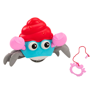 Pełzający krab nakręcany kolorowy krabik chodzący interaktywny