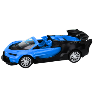 Niebieskie Sportowe Autko RC 1:18 Zdalnie Sterowane - EAN: 5905991017622