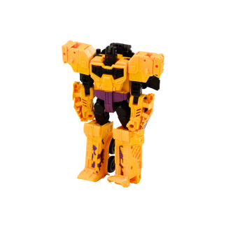 Robot-czołg X-Warrior 2w1 z bronią - transformacja, żółty | EAN: 5905991018056