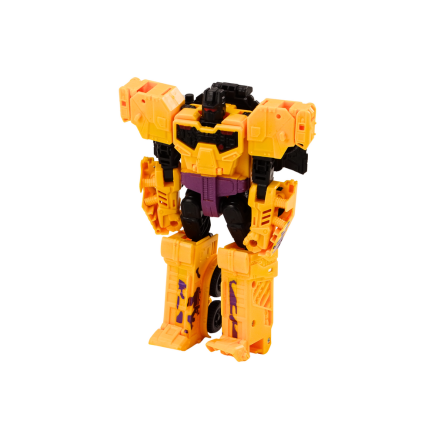 Robot-czołg X-Warrior 2w1 z bronią - transformacja, żółty | EAN: 5905991018056