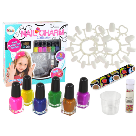 Zestaw do malowania paznokci manicure lakiery