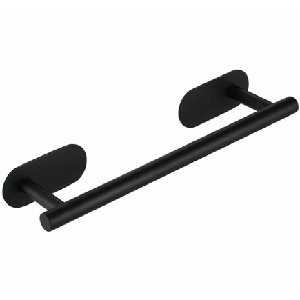 Ag945a uchwyt wieszak na ręcznik 40cm     czarny