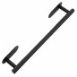 Uchwyt wieszak na ręcznik Ag945a 40cm czarny EAN: 5907621834050
