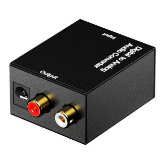 AK319 Audio Konwerter SPDIF z kablem optycznym - EAN: 5907621811556