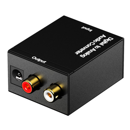 AK319 Audio Konwerter SPDIF z kablem optycznym - EAN: 5907621811556
