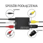 AK319 Audio Konwerter SPDIF z kablem optycznym - EAN: 5907621811556