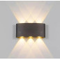 Zd90 lampa ścienna kinkiet góra-dół