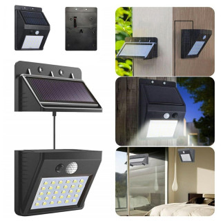 Zd53b lampa solarna 30led z czujnikiem