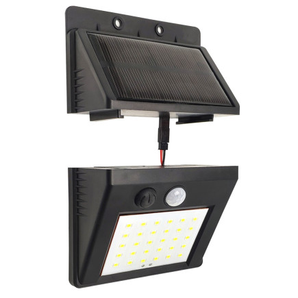 Lampa solarna 30 LED z czujnikiem Zd53b EAN: 5907621821531