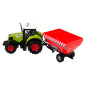 Traktor Farma z Odpinaną Przyczepą na Zboże Zielony EAN: 5905515356022