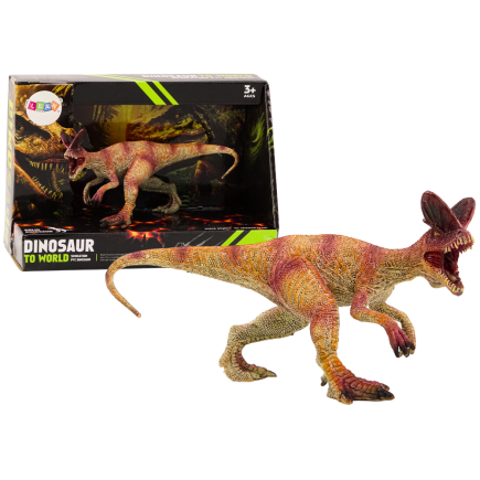 Figurka kolekcjonerska dinozaur dilofozaur czerwony 1 el