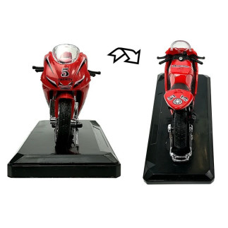 Sportowy motocykl z dźwiękami 1:18 4 kolory