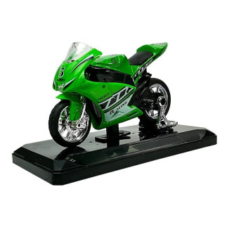 Sportowy motocykl z dźwiękami 1:18 4 kolory