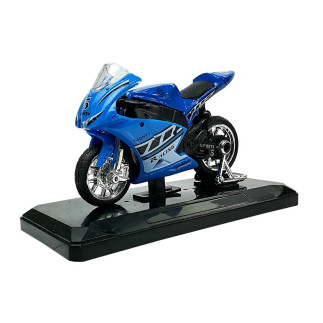 Sportowy motocykl z dźwiękami 1:18 4 kolory