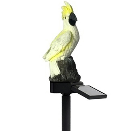 Zd50s lampa solarna led papuga biała