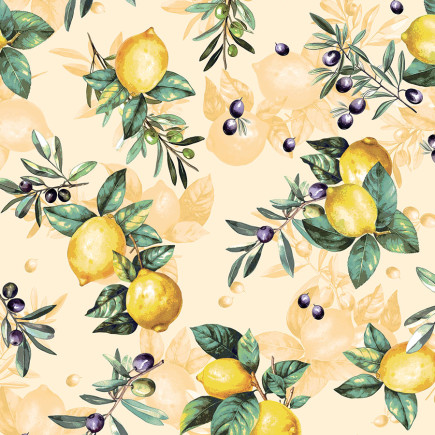 Citrus tkanina dekoracyjna nina wodoodporna, 160cm, kolor 001 żółty