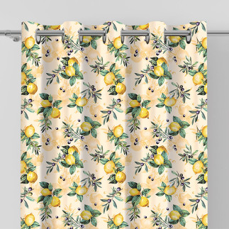 Citrus tkanina dekoracyjna nina wodoodporna, 160cm, kolor 001 żółty