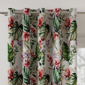 Tkanina dekoracyjna Luca blackout 145cm kolor 001 EAN: 5906450005488