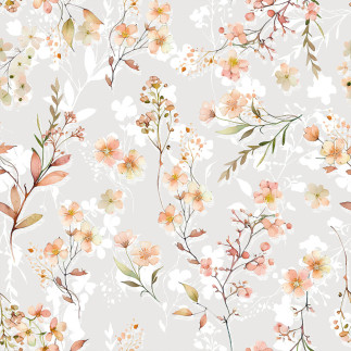 Spring tkanina dekoracyjna nina wodoodporna, 160cm, kolor 001 szaro różowy