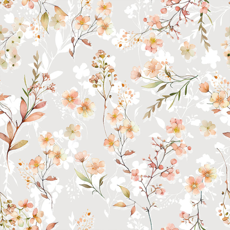 Spring Tkanina Dekoracyjna Nina Wodoodporna 160cm Szaro-Różowy EAN: 5906450923188