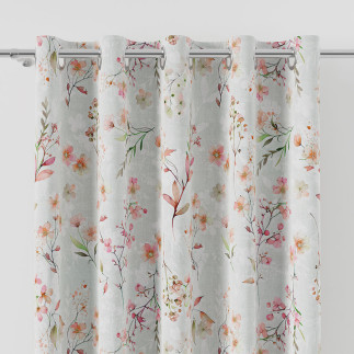 Spring tkanina dekoracyjna nina wodoodporna, 160cm, kolor 001 szaro różowy