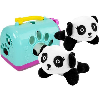 Mała panda z transporterem maskotka