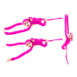 Maskotka pluszowa małpka z dzieckiem ciemno różowa 90 cm EAN: 5905884451540