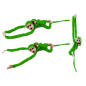Maskotka pluszowa małpka z dzieckiem zielona - 90 cm, EAN: 5905884451571