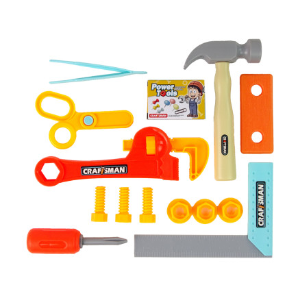 Zestaw majsterkowicza w walizce dla dzieci z młotkiem - EAN: 5905323214569