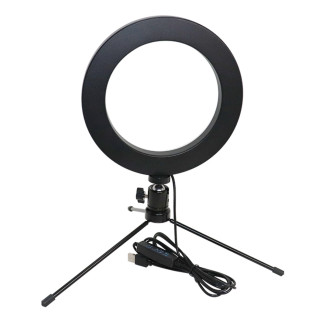Zd67b lampa pierścieniowa 16cm led staty