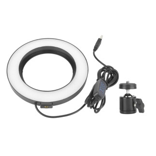 Zd67b lampa pierścieniowa 16cm led staty