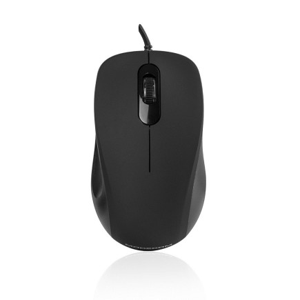 Mysz modecom m10 m-mc-0m10-100 (optyczna  1000 dpi  kolor czarny)