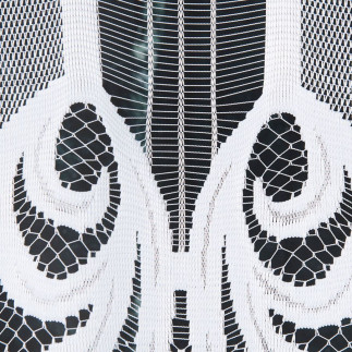 Aralia panel żakardowy gotowy, szerokość 160 x wysokość 140cm, kolor 001 biały