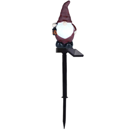 Lampa solarna krasnal 43cm Zd119a, EAN: 5907621850654 - Oświetlenie ogrodowe z motywem krasnala.