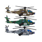 Militarny Helikopter Śmigłowiec Aluminiowy Mix Dźwięk i Światło EAN: 5905884450390