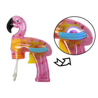 Pistolet do baniek mydlanych Flaming Różowy EAN: 5905214979393