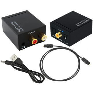 Ak319a konwer. spdif 2xrca+jack usb