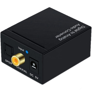 Ak319a konwer. spdif 2xrca+jack usb