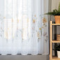 Wiosenna Polana Firanka Woal z Ołowianką 157cm Żółta 001 EAN: 5907693290129