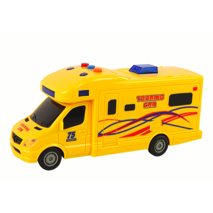 Auto Camper Wycieczka Napęd Frykcyjny z Dźwiękiem i Światłem EAN: 5905515359566