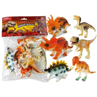 Zestaw figurki dinozaurów 10 cm 6 sztuk