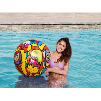 Dmuchana piłka plażowa multikolor 91 cm bestway 31044