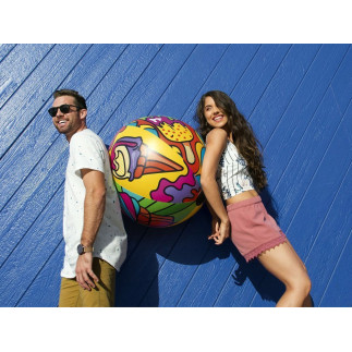 Dmuchana piłka plażowa multikolor 91 cm bestway 31044